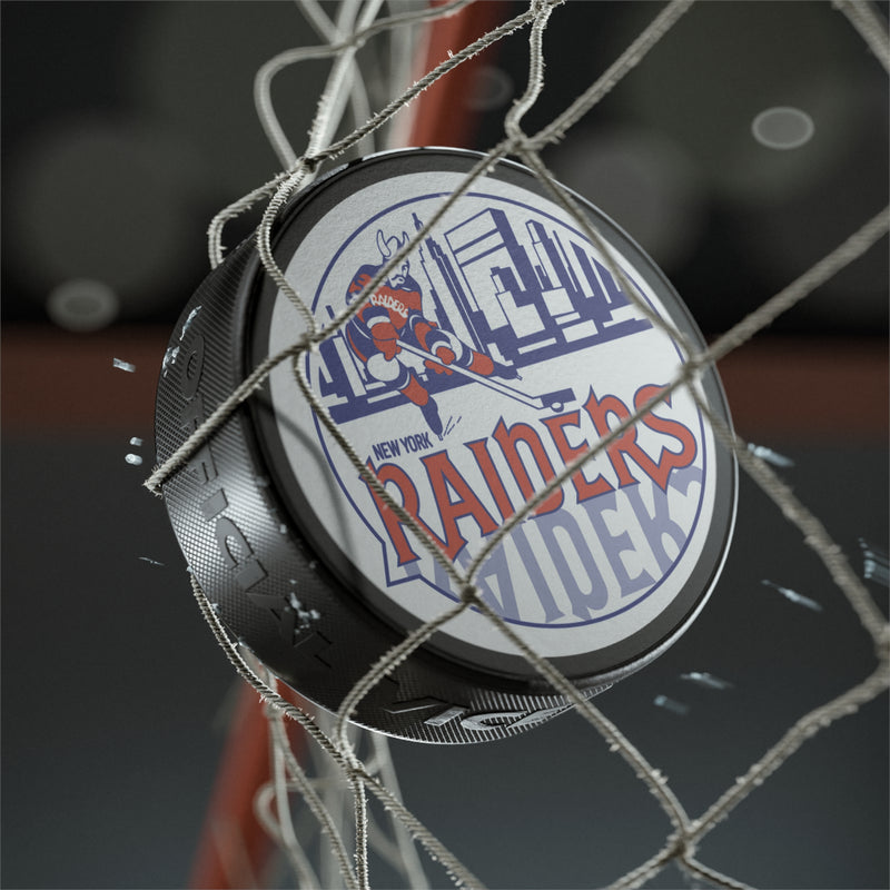 Load image into Gallery viewer, New York Raiders World Association 1972-1973 Hockey Puck