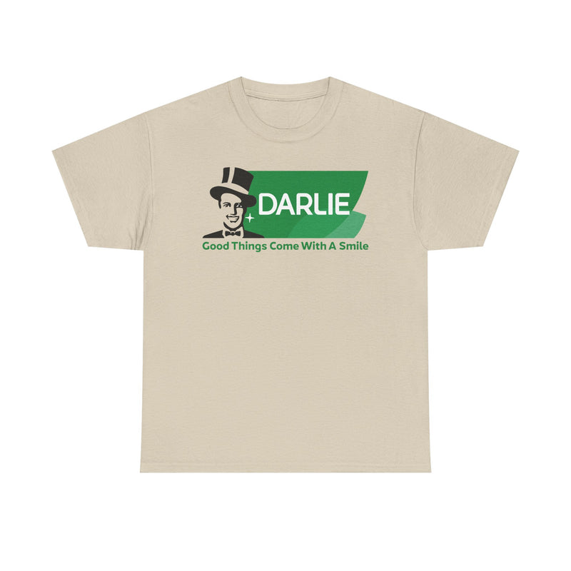 Load image into Gallery viewer, Darlie Good Things Come With Smile Brand Logo Vintage T-Shirt
