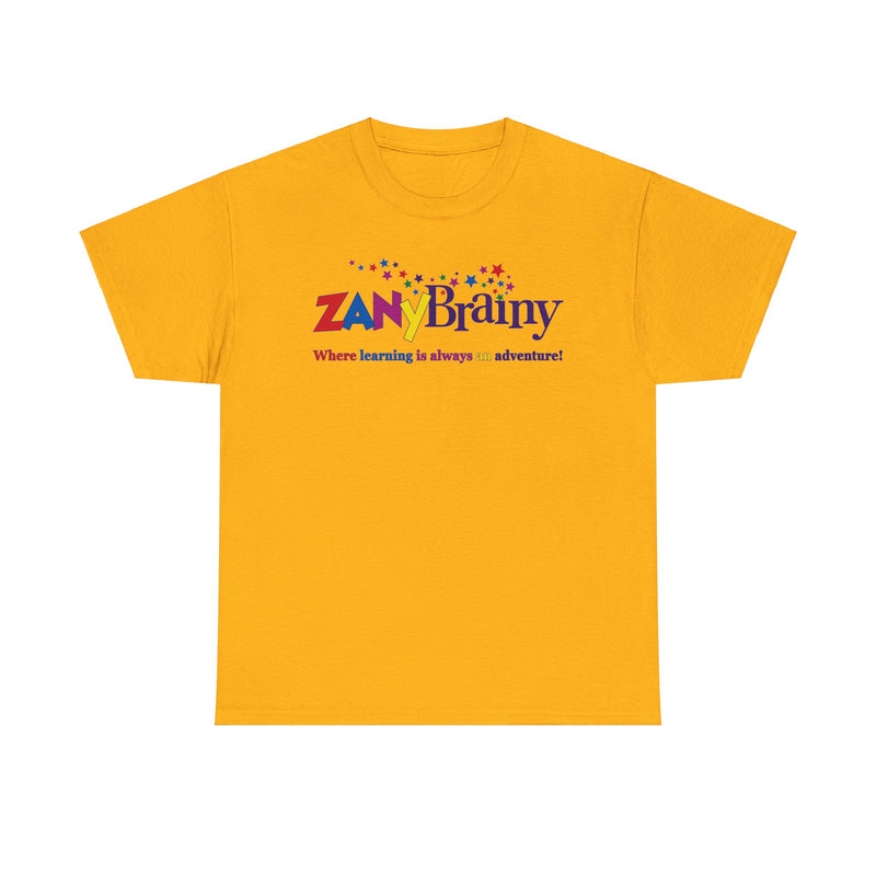 Load image into Gallery viewer, Zany Brainy Store Logo T-Shirt: “Where Learning Is Always an Adventure”
