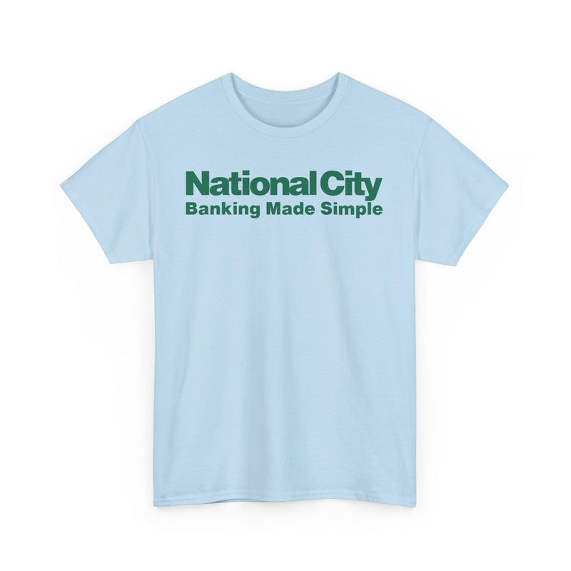 Load image into Gallery viewer, National City Banking Made Simple Financial Logo Bank Ohio T-Shirt