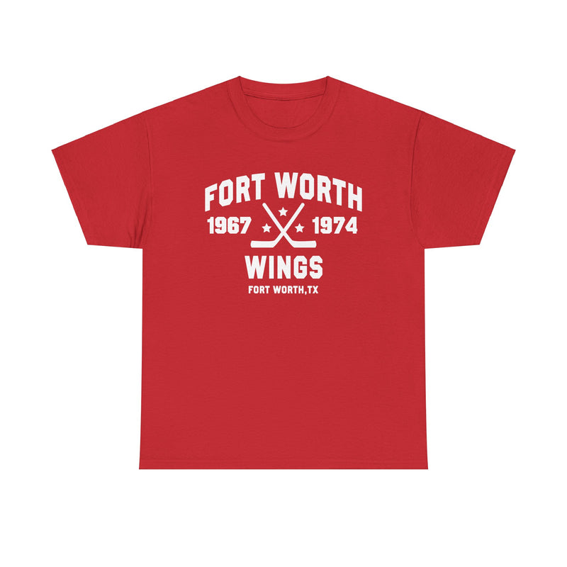 Load image into Gallery viewer, Fort Worth Wings Texas Central Hockey League 1967-1974 T-shirt