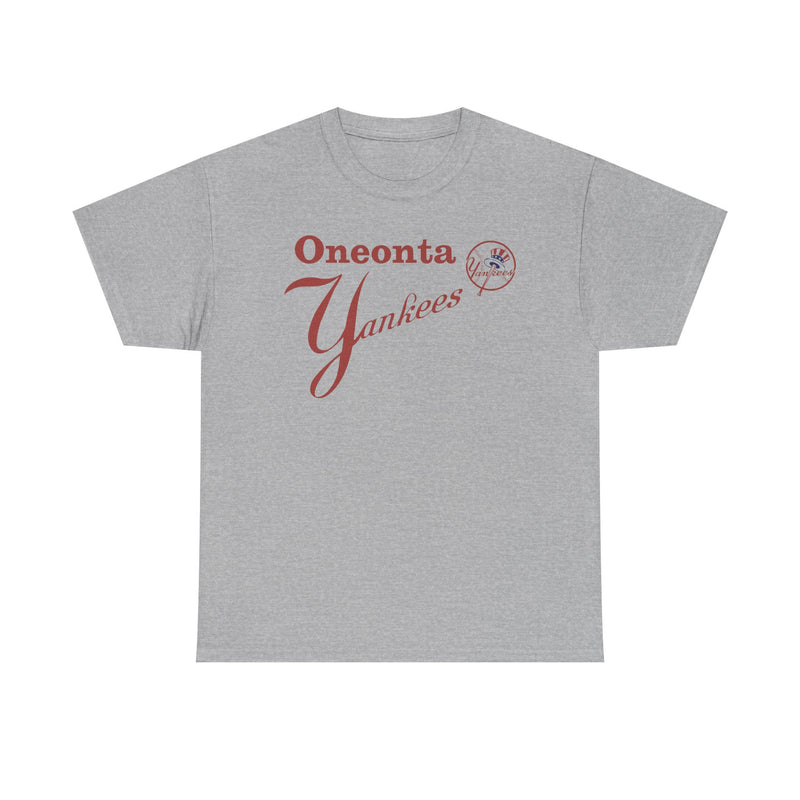 Load image into Gallery viewer, Oneonta Yankees 1967-1998 New York-Penn League Baseball T-shirt