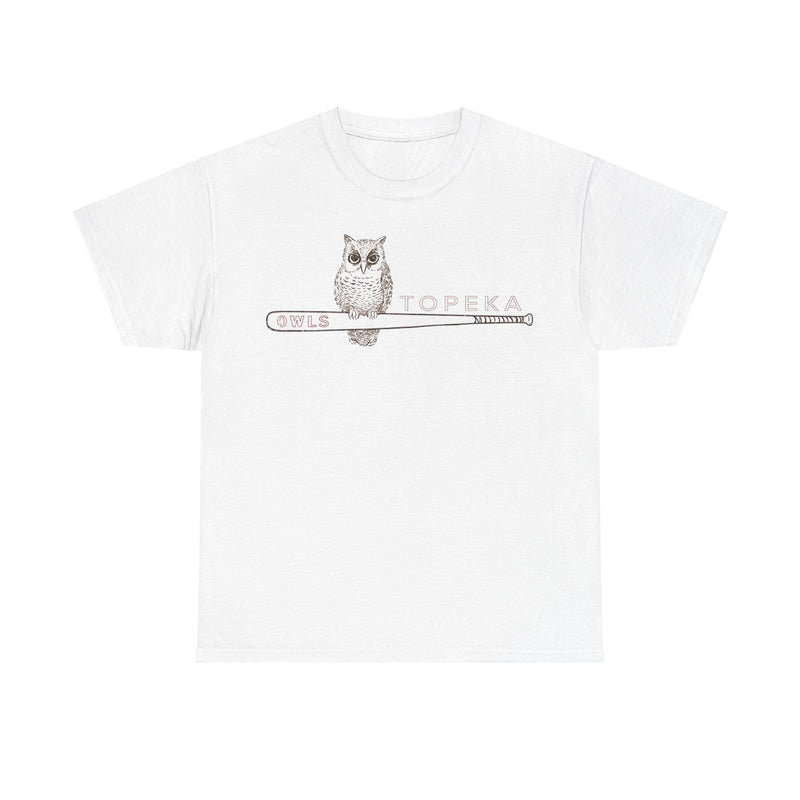 Load image into Gallery viewer, Topeka Owls Minor League Nostalgic Retro Baseball Team T-shirt