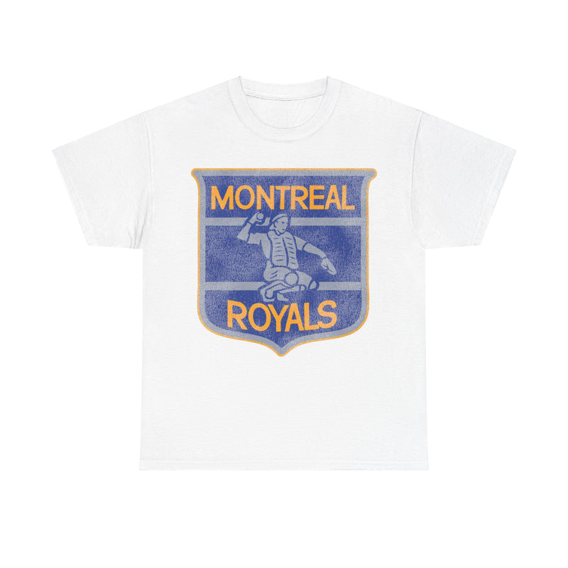 Load image into Gallery viewer, Montreal Royals Crest Nostalgic Retro Baseball Team T-shirt