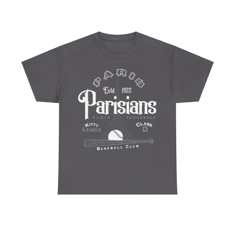 Load image into Gallery viewer, Paris Parisians Est 1922 Tennessee Baseball T-shirt