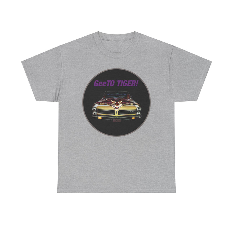 Load image into Gallery viewer, GeeTO Tuger 1965 Pontiac GTO Car T-shirt