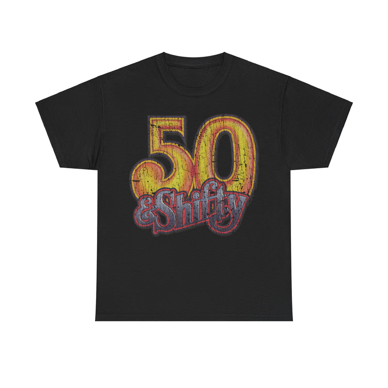 Load image into Gallery viewer, 50 and Shifty 1976 Nostalgic Retro T-shirt