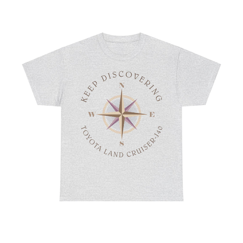 Load image into Gallery viewer, Toyota Land Cruiser J40 4x4 Offroad Legends Keep Discovering Compass Car T-shirt
