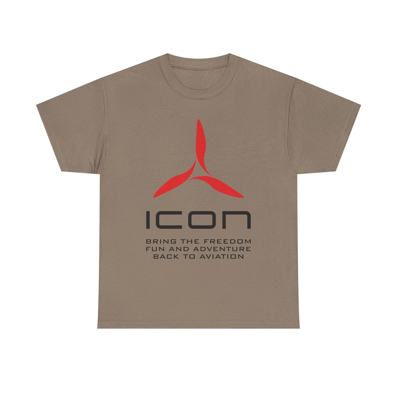 Load image into Gallery viewer, ICON Aircraft Defunct Aviation T-Shirt Fun Adventure Freedom Flying Pilot Tee
