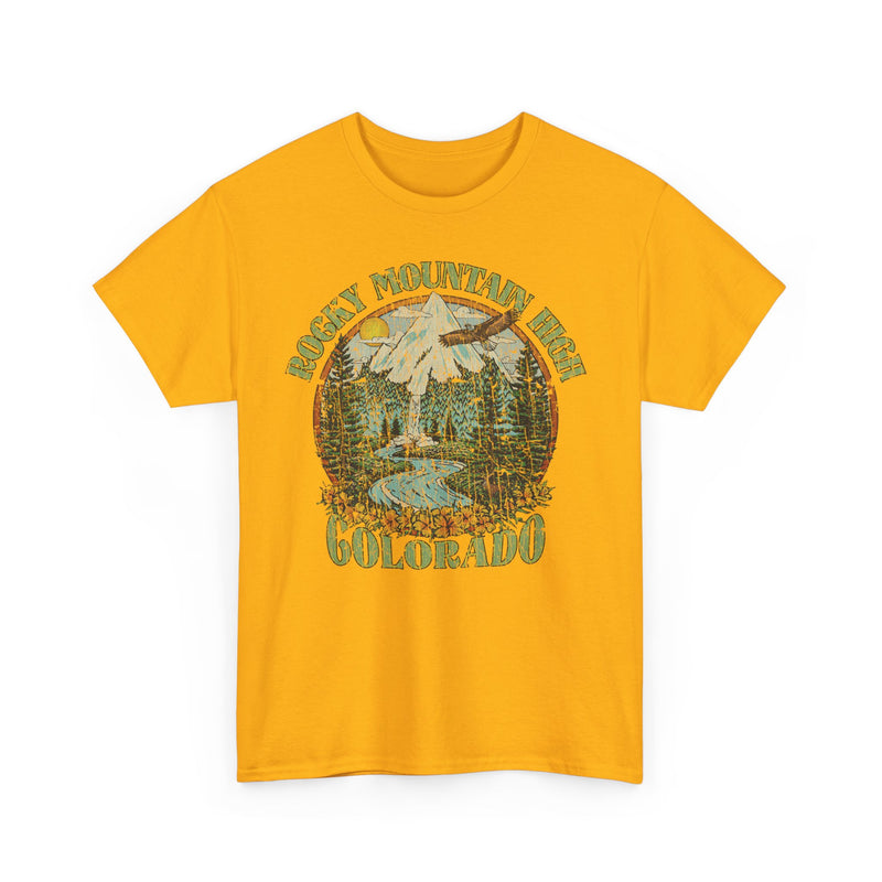 Load image into Gallery viewer, Rocky Mountain High John Denver 1972 Colorado Folk Rock T-shirt