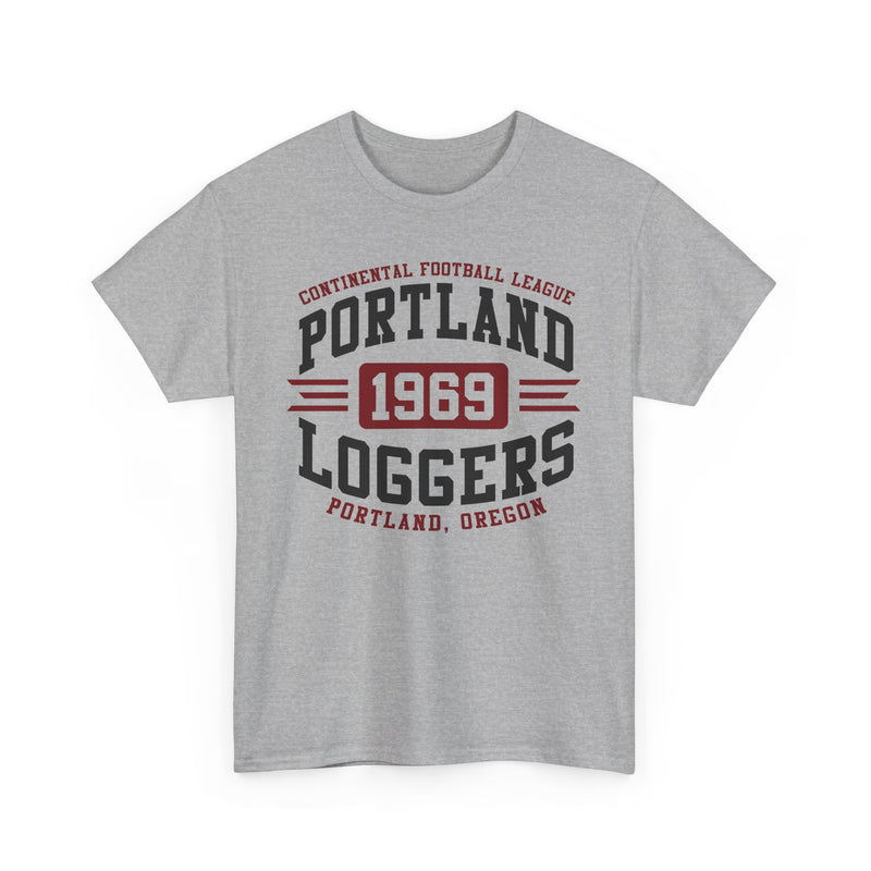 Load image into Gallery viewer, Portland Loggers Oregon Football 1969 T-shirt