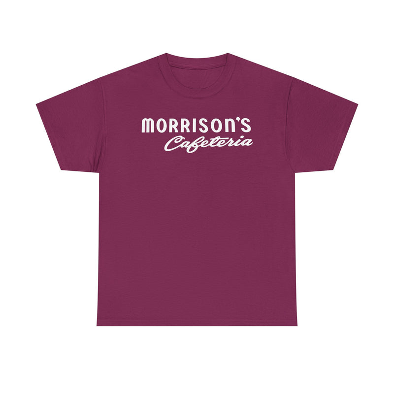 Load image into Gallery viewer, Morrison's Cafeteria T-Shirt - Restaurant Industry Bankrupt Logo Tee