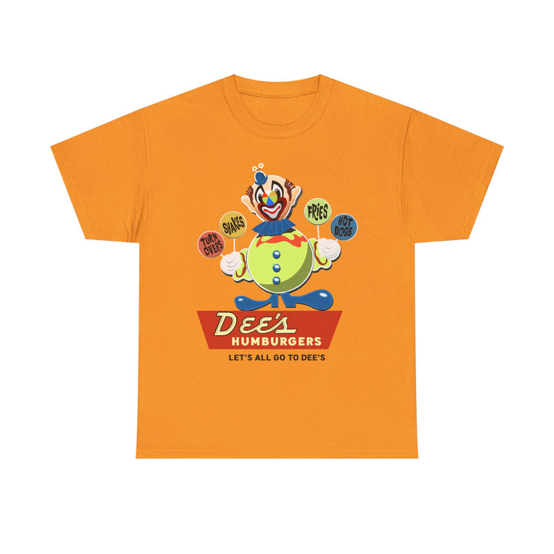 Load image into Gallery viewer, Dee's Hamburgers Let's All Go To Dee's Vintage Logo Chain T-Shirt