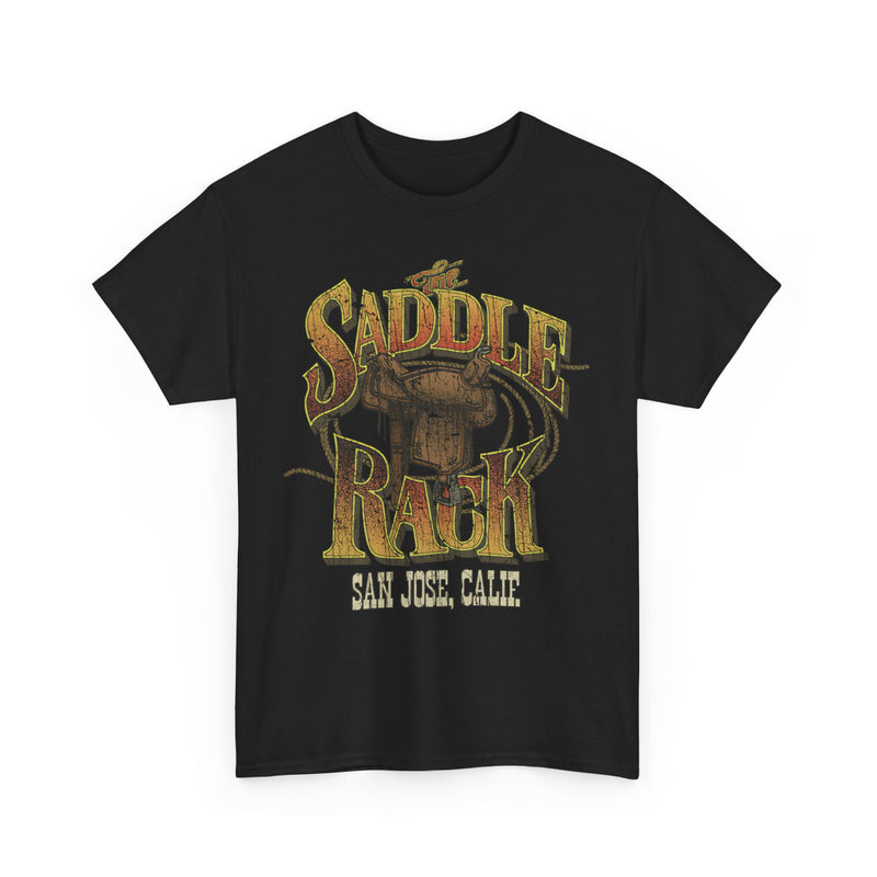 Load image into Gallery viewer, The Saddle Rack San Jose 1976 California Country Music Dancing Nightclub T-shirt