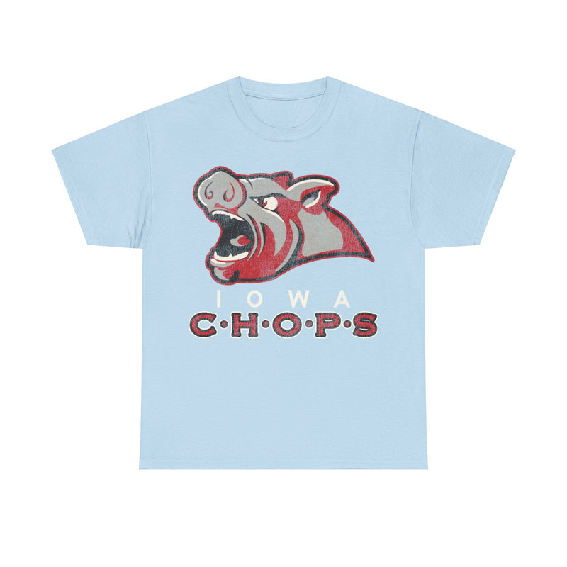 Load image into Gallery viewer, Iowa Chops Hockey Team Nostalgic Logo T-shirt