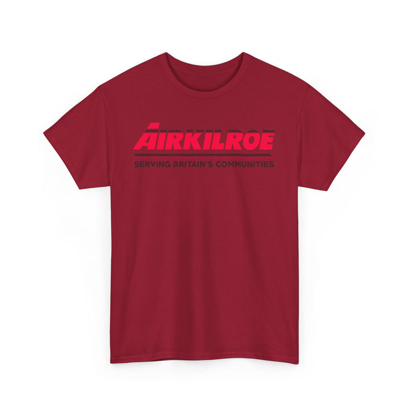 Load image into Gallery viewer, Air Kilroe Serving Britain's Communities Vintage Airline Logo Aviation T-shirt