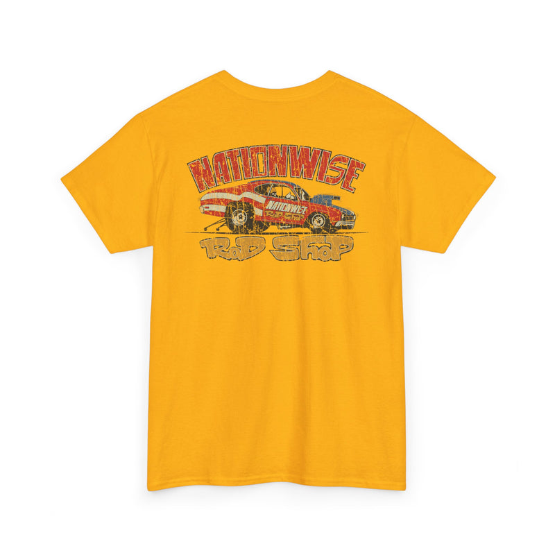 Load image into Gallery viewer, Nationwise Rod Shop 1974 Double Logo Ohio Auto Parts T-shirt