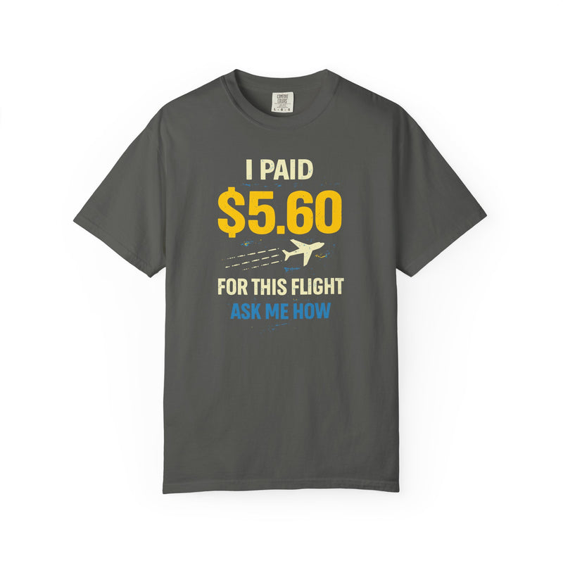 Load image into Gallery viewer, $5.60 Flight Credit Card Points Miles Travel Graphic T-shirt