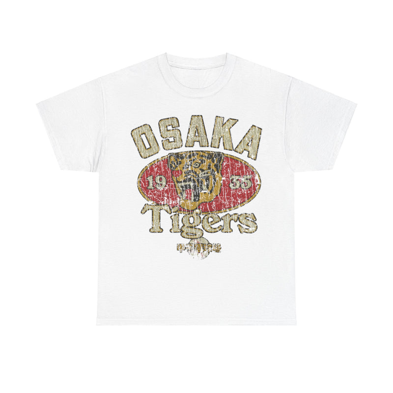 Load image into Gallery viewer, Osaka Tigers 1935 Baseball Distressed Print T-shirt