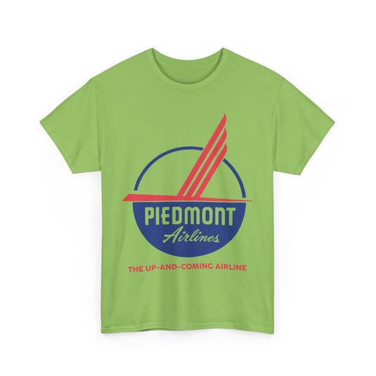 Piedmont Airlines Red White Blue Wing Up And Coming T-shirt