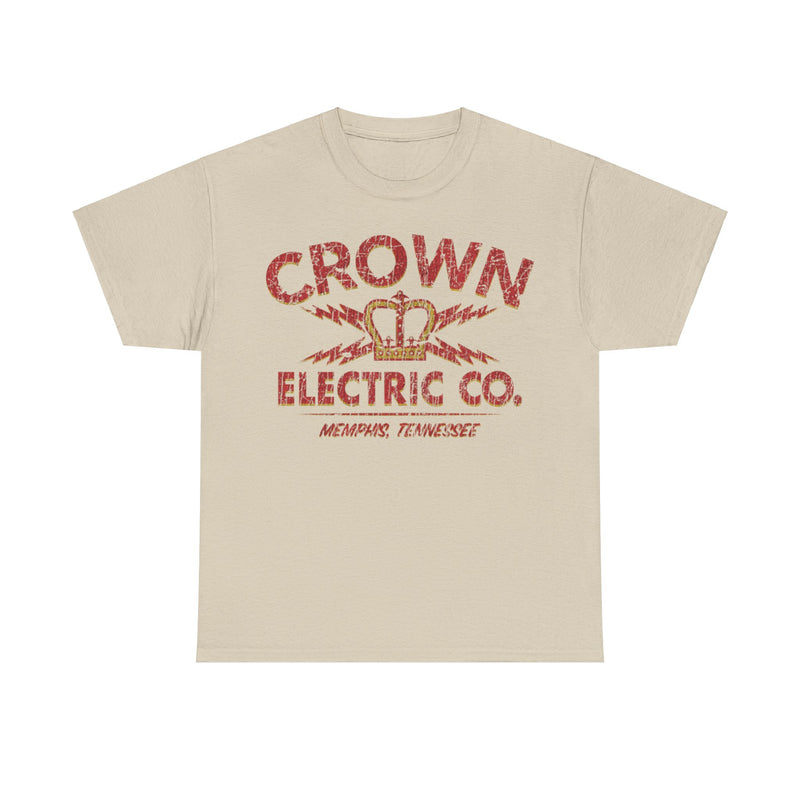Load image into Gallery viewer, Crown Electric Company 1953 Memphis Tennessee Distressed Print T-shirt