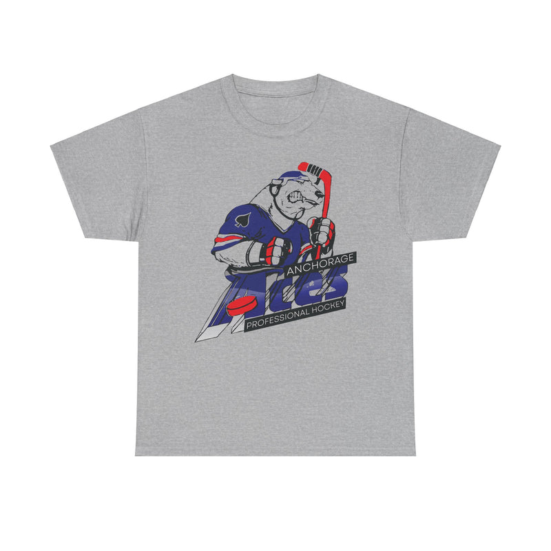 Load image into Gallery viewer, Anchorage Aces Mascot Logo Hockey Team Logo T-shirt
