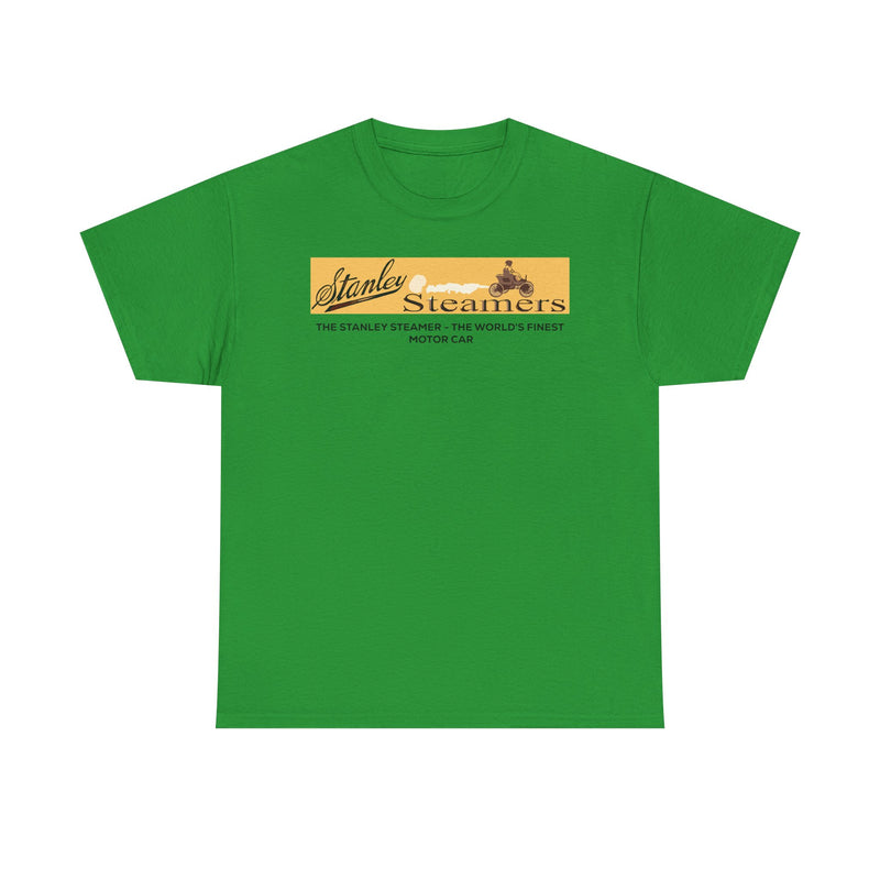 Load image into Gallery viewer, Stanley Steamers The World's Finest Motor Car Vintage Logo T-shirt