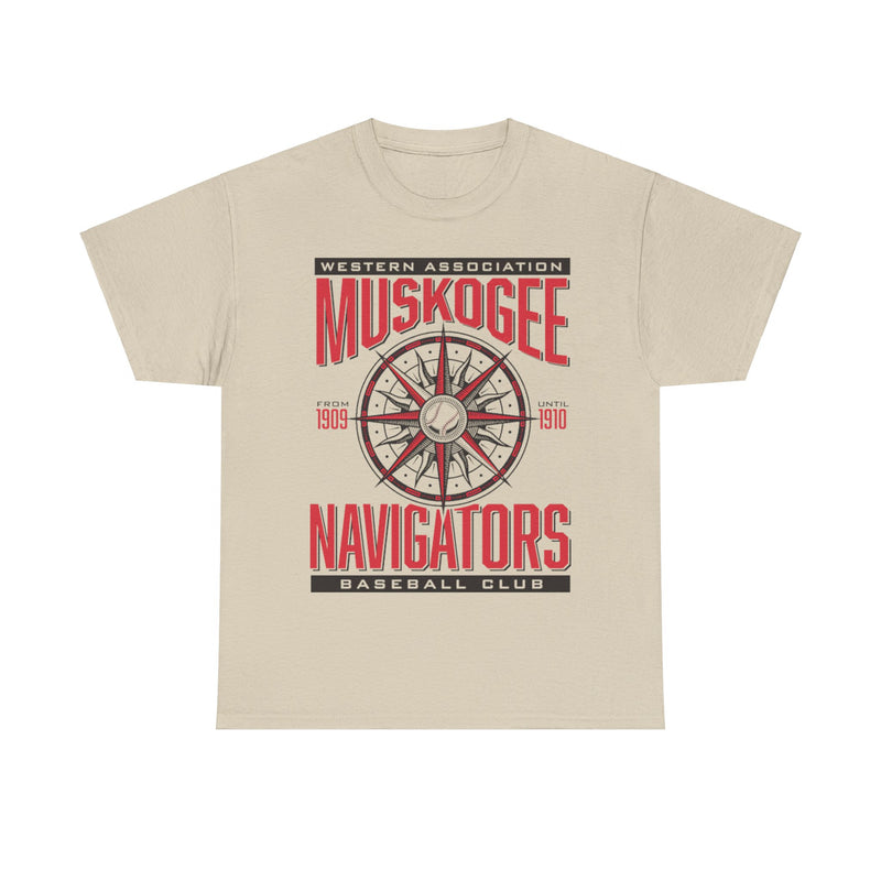Load image into Gallery viewer, Muskogee Navigators Est 1909 Oklahoma Baseball T-shirt