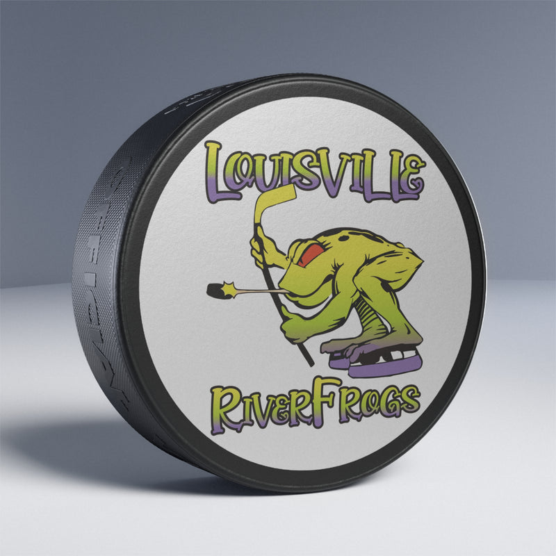 Load image into Gallery viewer, Louisville RiverFrogs East Coast League 1995-1998 Kentucky Hockey Puck
