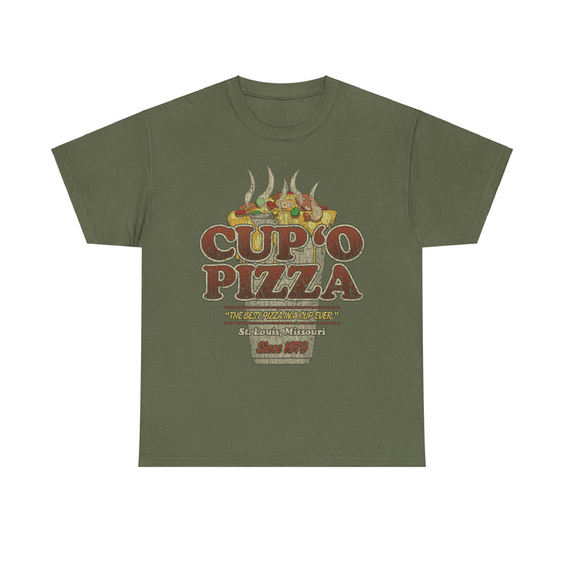 Load image into Gallery viewer, Cup O Pizza In a Cup Missouri Restaurant T-shirt