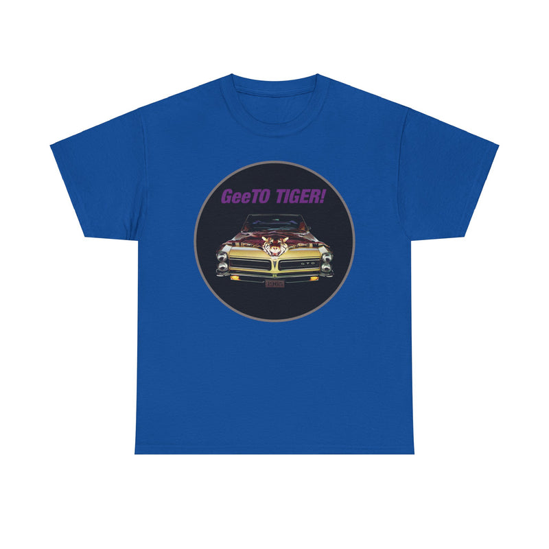 Load image into Gallery viewer, GeeTO Tuger 1965 Pontiac GTO Car T-shirt