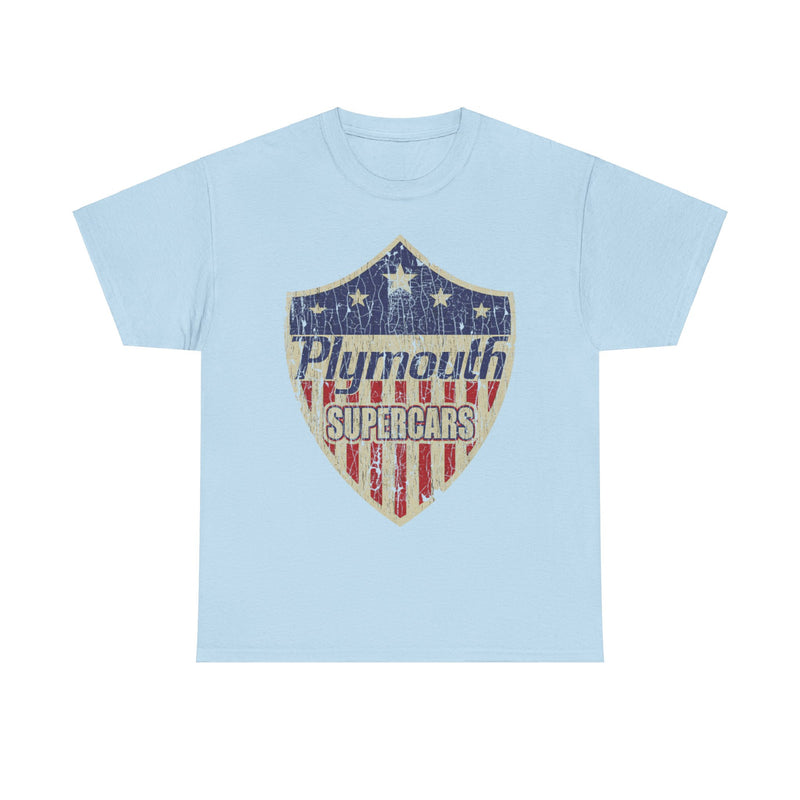 Load image into Gallery viewer, Plymouth Supercars Logo Nostalgic Car T-shirt