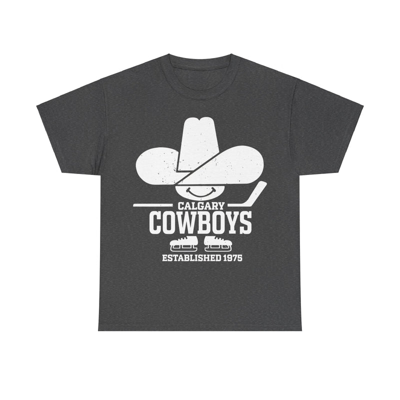 Load image into Gallery viewer, Calgary Cowboys Est 1975 Canada Hockey Team T-shirt
