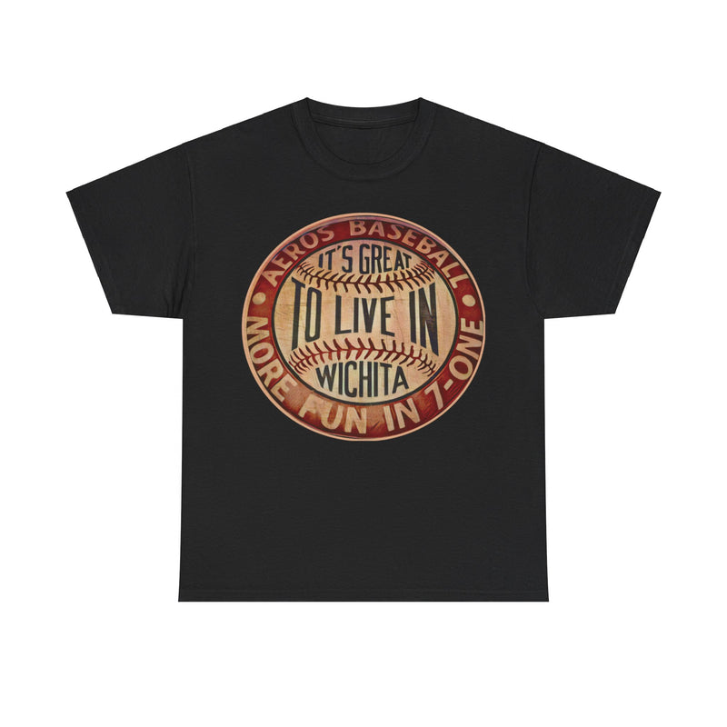 Load image into Gallery viewer, Wichita Aeros Kansas Baseball Team T-shirt
