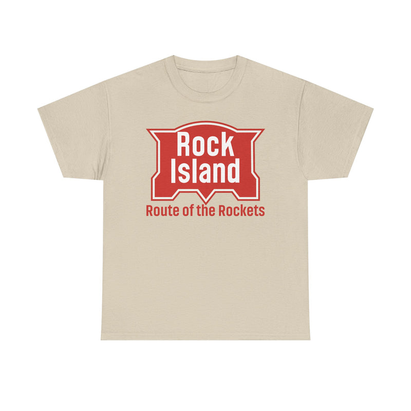 Load image into Gallery viewer, Rock Island Route of Rockets Vintage Railroad Logo T-Shirt