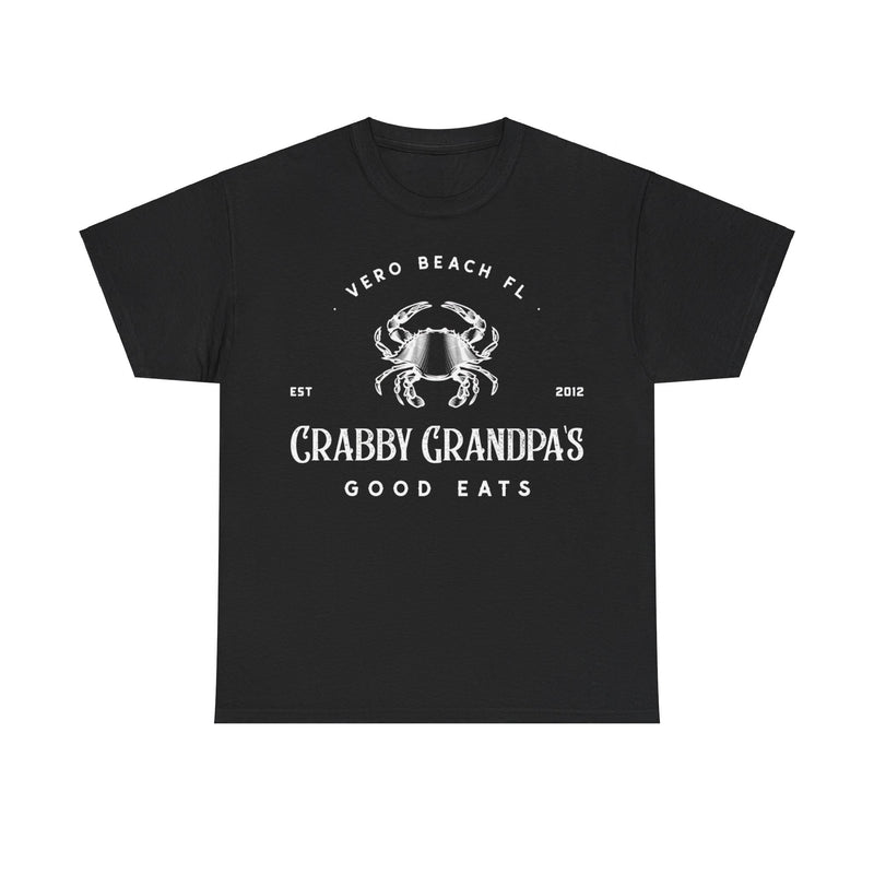 Load image into Gallery viewer, Crabby Grandpas Vero Beach Florida Restaurant T-shirt