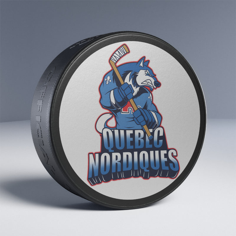 Load image into Gallery viewer, Quebec Nordiques Canada Hockey Puck