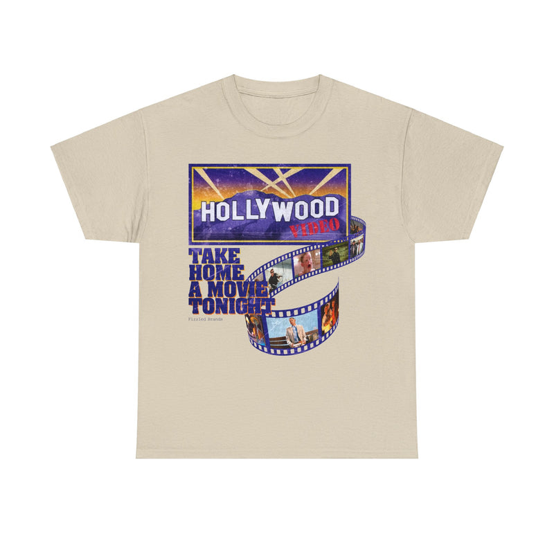 Load image into Gallery viewer, Hollywood Video Retail Movie Store Nostalgic Logo T-shirt