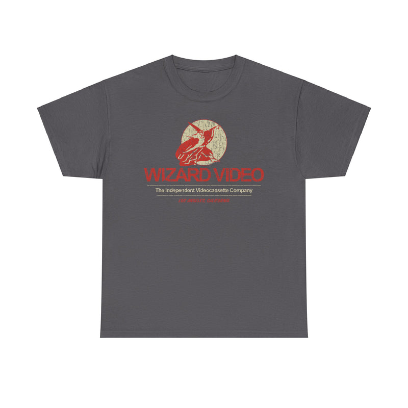 Load image into Gallery viewer, Wizard Video 1981 Los Angeles California Video Company T-shirt