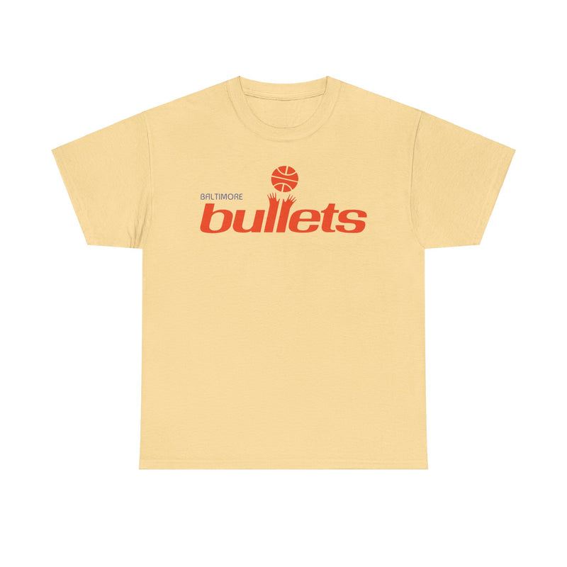 Load image into Gallery viewer, Baltimore Bullets Red Blue Logo Washington Retro T-shirt