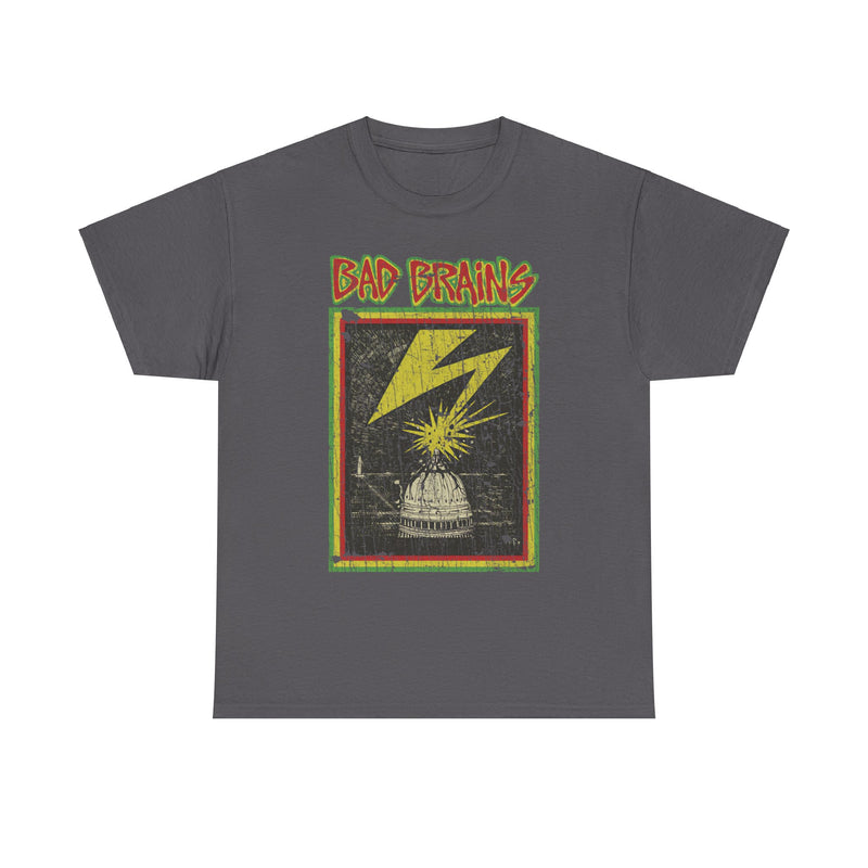 Load image into Gallery viewer, The Yellow Tape 1982 Bad Brains Punk Rock Band T-shirt