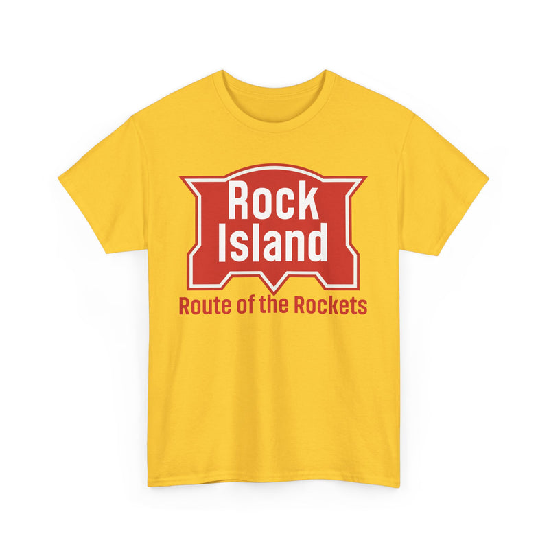Load image into Gallery viewer, Rock Island Route of Rockets Vintage Railroad Logo T-Shirt