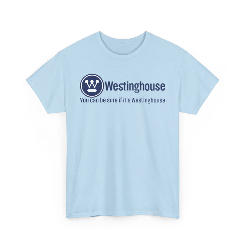 Load image into Gallery viewer, Westinghouse You Can Be Sure Classic Blue Logo T-Shirt