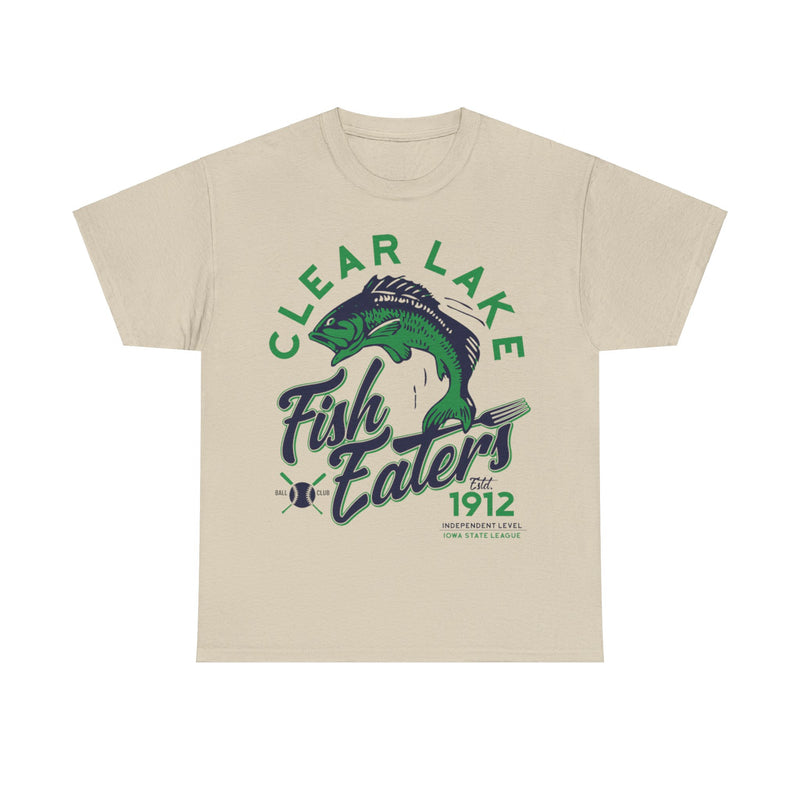 Load image into Gallery viewer, Clear Lake Fish Eaters Iowa State League Baseball T-shirt