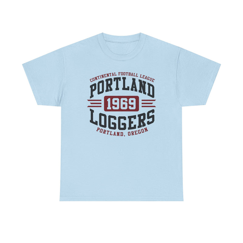Load image into Gallery viewer, Portland Loggers Oregon Football 1969 T-shirt