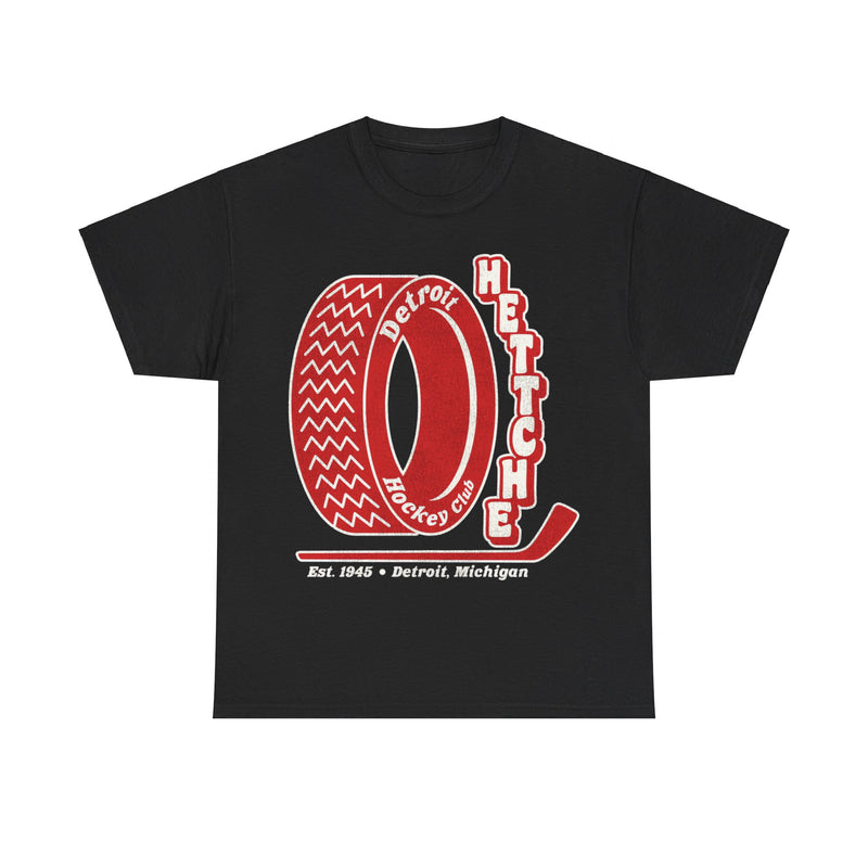 Load image into Gallery viewer, Detroit Hettche Michigan Ice Hockey T-shirt