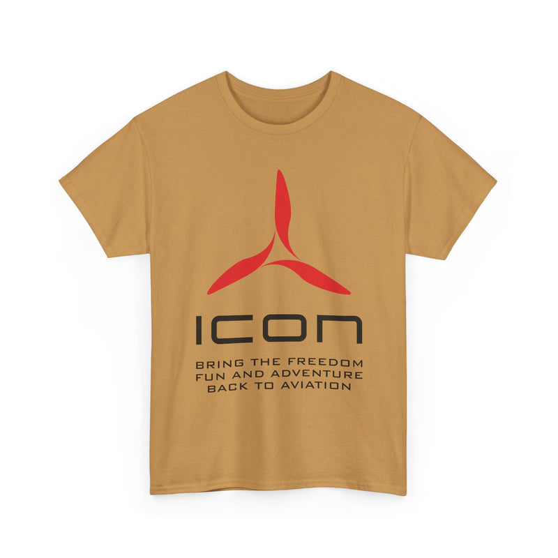 Load image into Gallery viewer, ICON Aircraft Defunct Aviation T-Shirt Fun Adventure Freedom Flying Pilot Tee