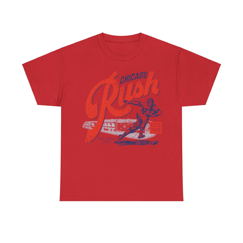 Load image into Gallery viewer, Chicago Rush Est 1999 Illinois Football Team T-shirt