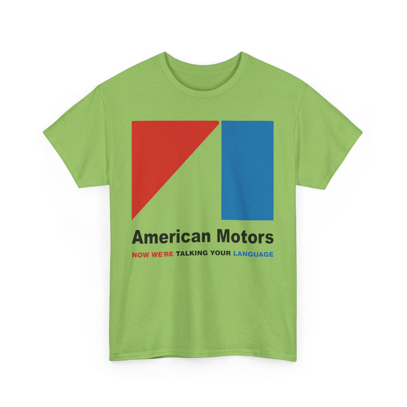 Load image into Gallery viewer, Retro American Motors RedBlue Logo Collectible Car T-shirt