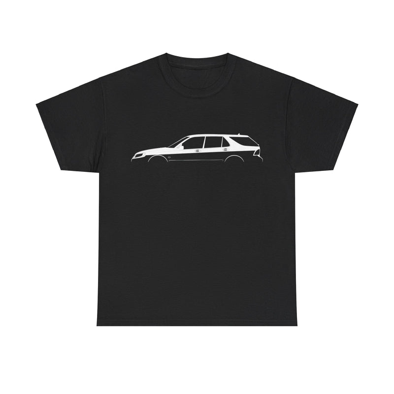 Load image into Gallery viewer, Saab 9-5 SportCombi 2005 Silhouette Car T-shirt